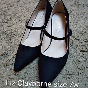 Liz Claiborne Elegant Black Heels